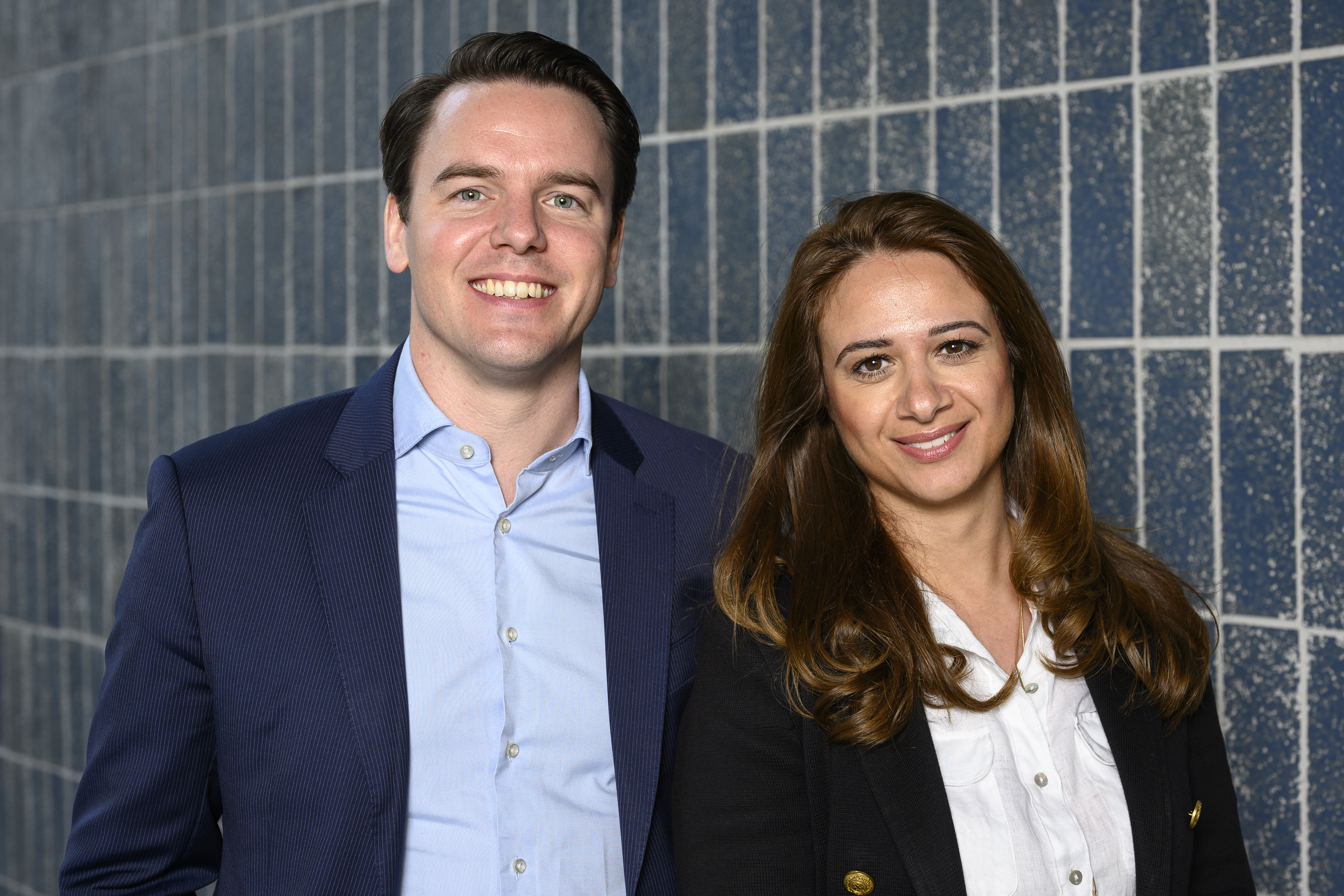 Fredrik Andersson och Besima Aho